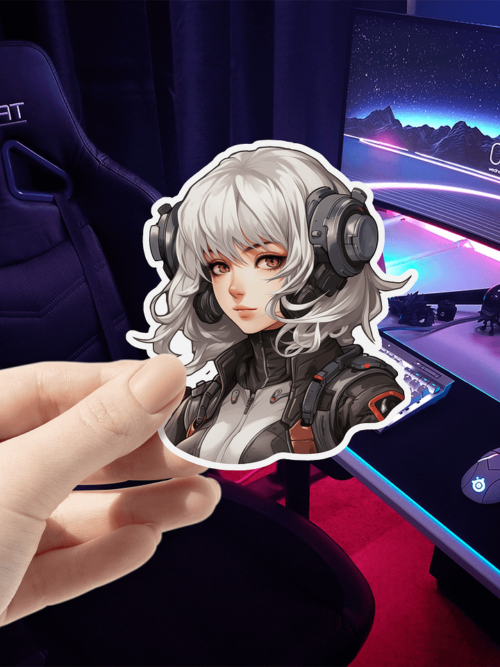 Mecha-Suit Babe 07 Sticker product image (1)