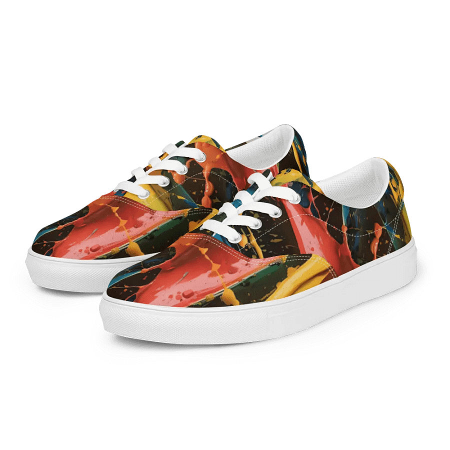 Vibrant Splash Men's Canvas Sneakers product image (8)