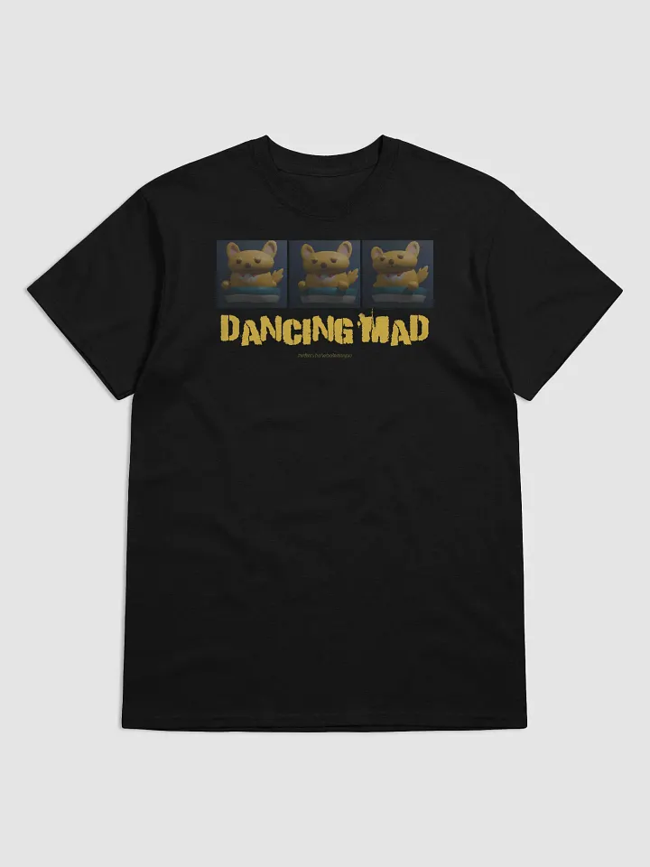 Doopsters - Dancing Mad Emote T-Shirt - DARK COLORS - DOOP GOLD TEXT product image (1)