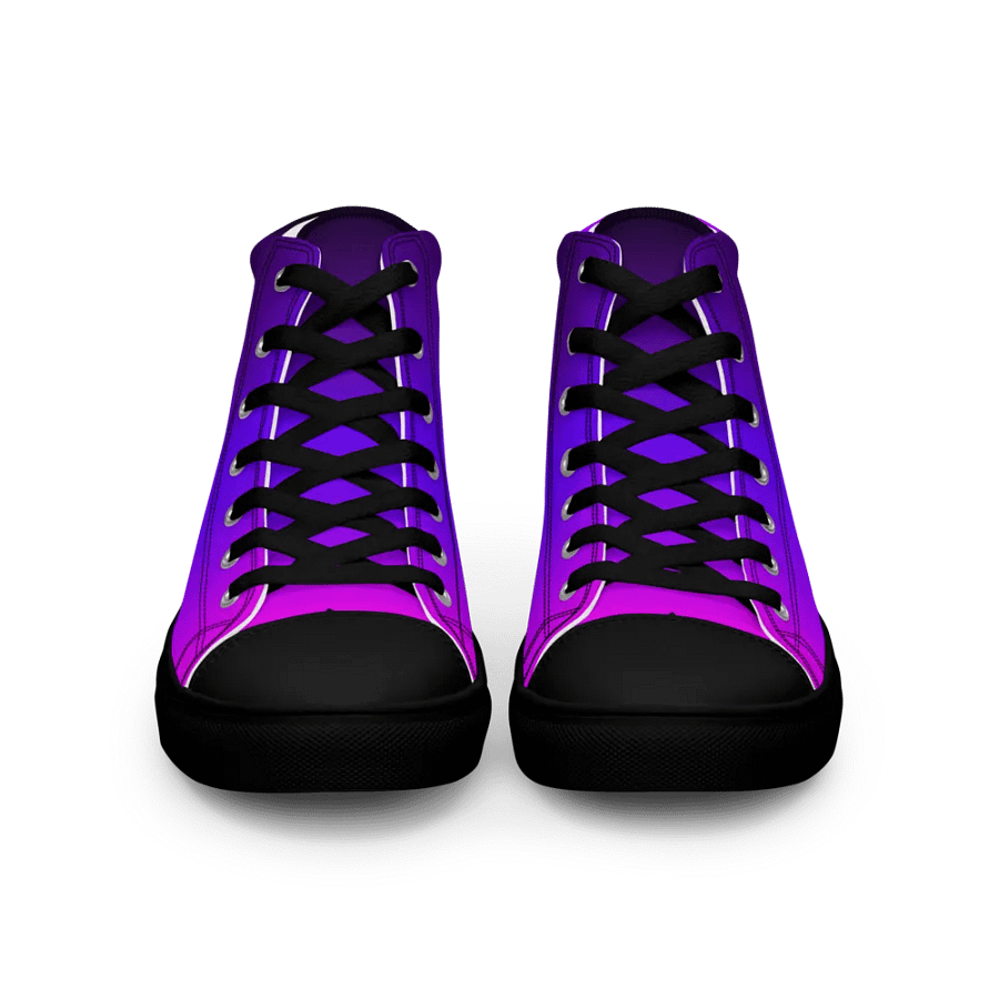 STRAIGHT VIBIN NEON COLOR FADE STYLE MEN'S CANVA SHOES product image (3)