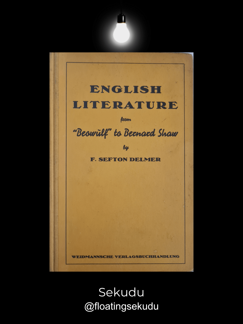 English Literature from ""Beowulf" to Bernard Shaw [1937] product image (1)
