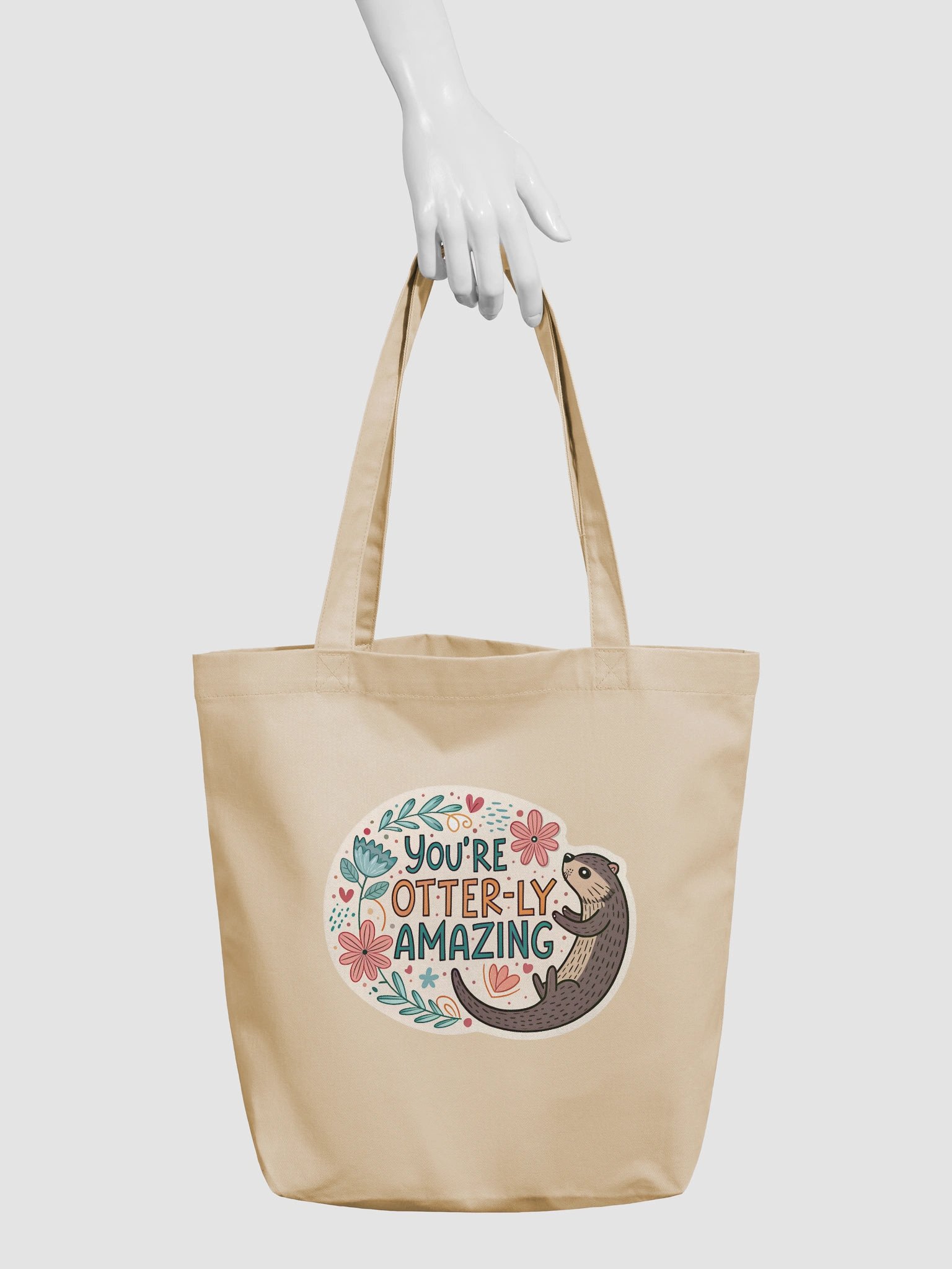 Otter-ly Amazing Eco Tote product image (3)