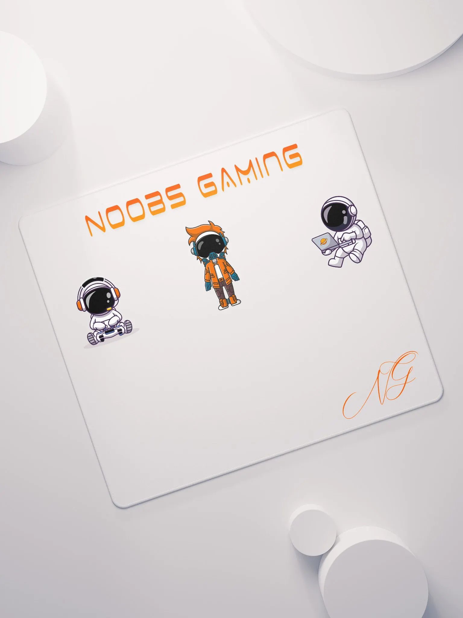 Gaming mouse pad Noobs gaming style product image (7)
