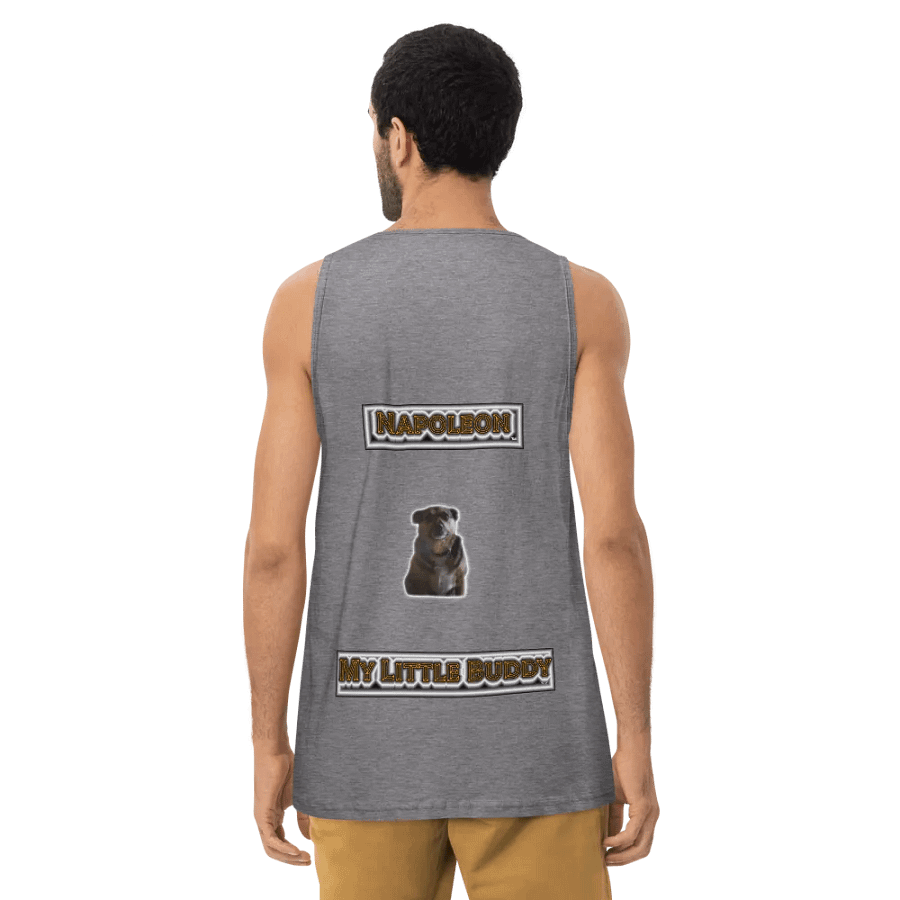 Napoleon My Little Buddy Design 02 - Men's Premium Tank Top product image (111)
