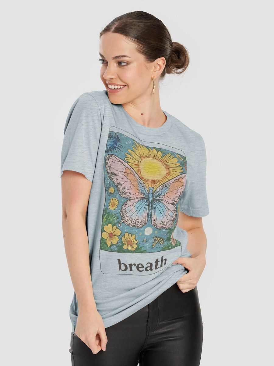 Breath Unisex T-shirt product image (6)