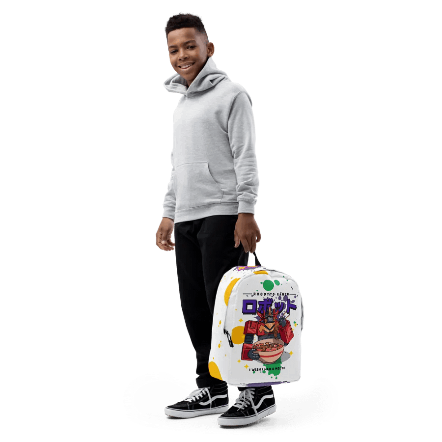 Mr.Gliscor kid's backpack ROBOTTO RAMEN product image (8)