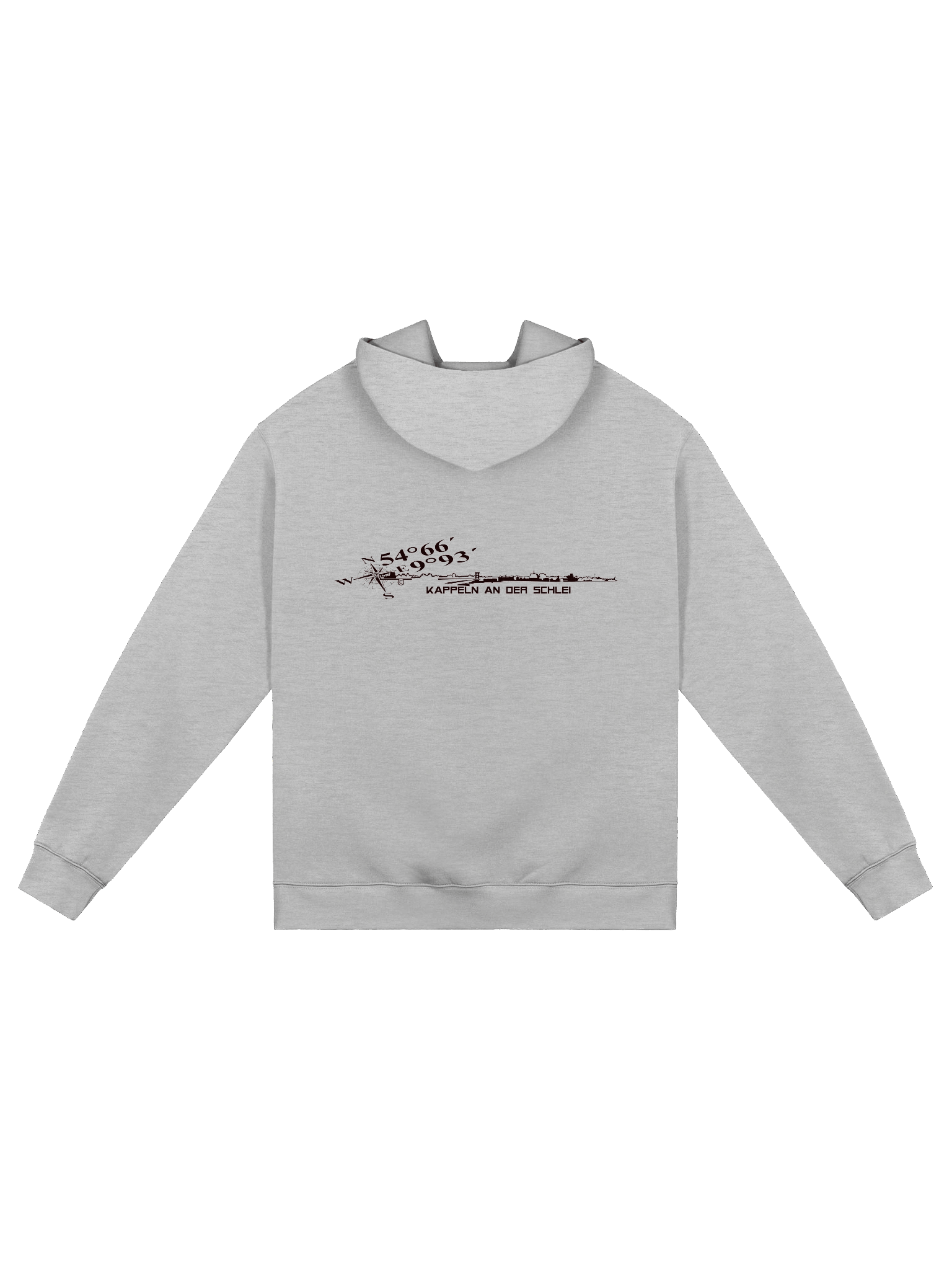Skyline Kappeln Hoodie withe and black product image (2)