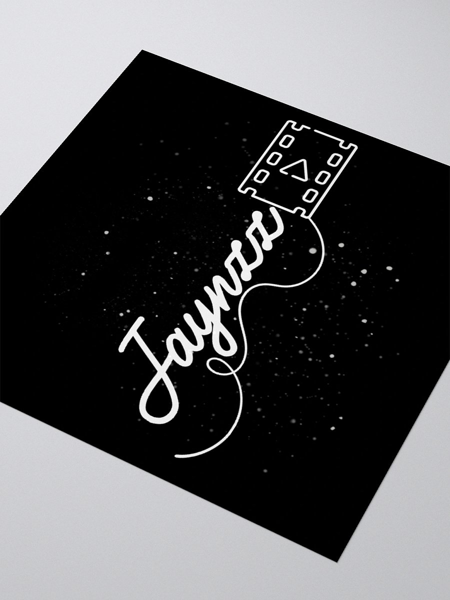 Cinematic Script Kiss Cut Sticker product image (3)