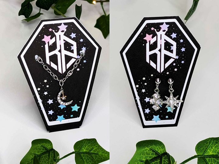 Cosmic Necklace/Earring Set product image (1)