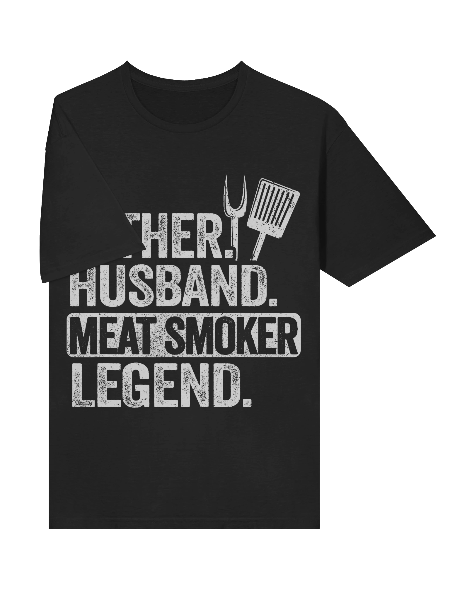 Father. Husband. Meat Smoker. Legend. – Gildan Softstyle Unisex T-Shirt product image (3)
