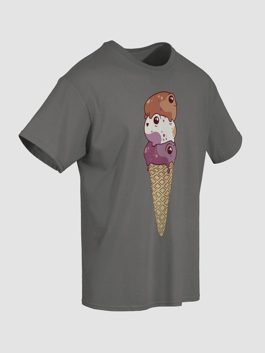 t-shirt : pride-cone lesbian product image (3)