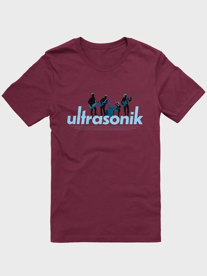 ultrasonik Silhouette Logo Premium T-Shirt (Red) product image (1)