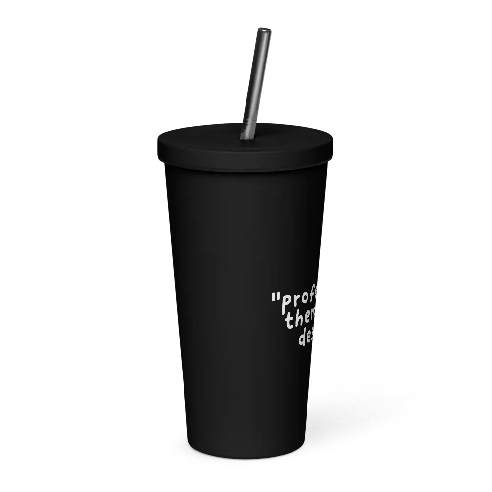 "Professional" Theme Park Designer Tumbler & Straw product image (1)