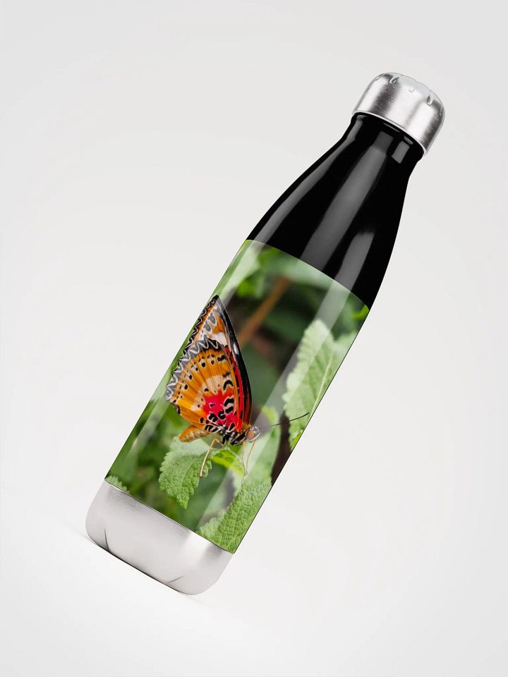 Lacewing Tropical Butterfly Stainless Steel Water Bottle product image (1)