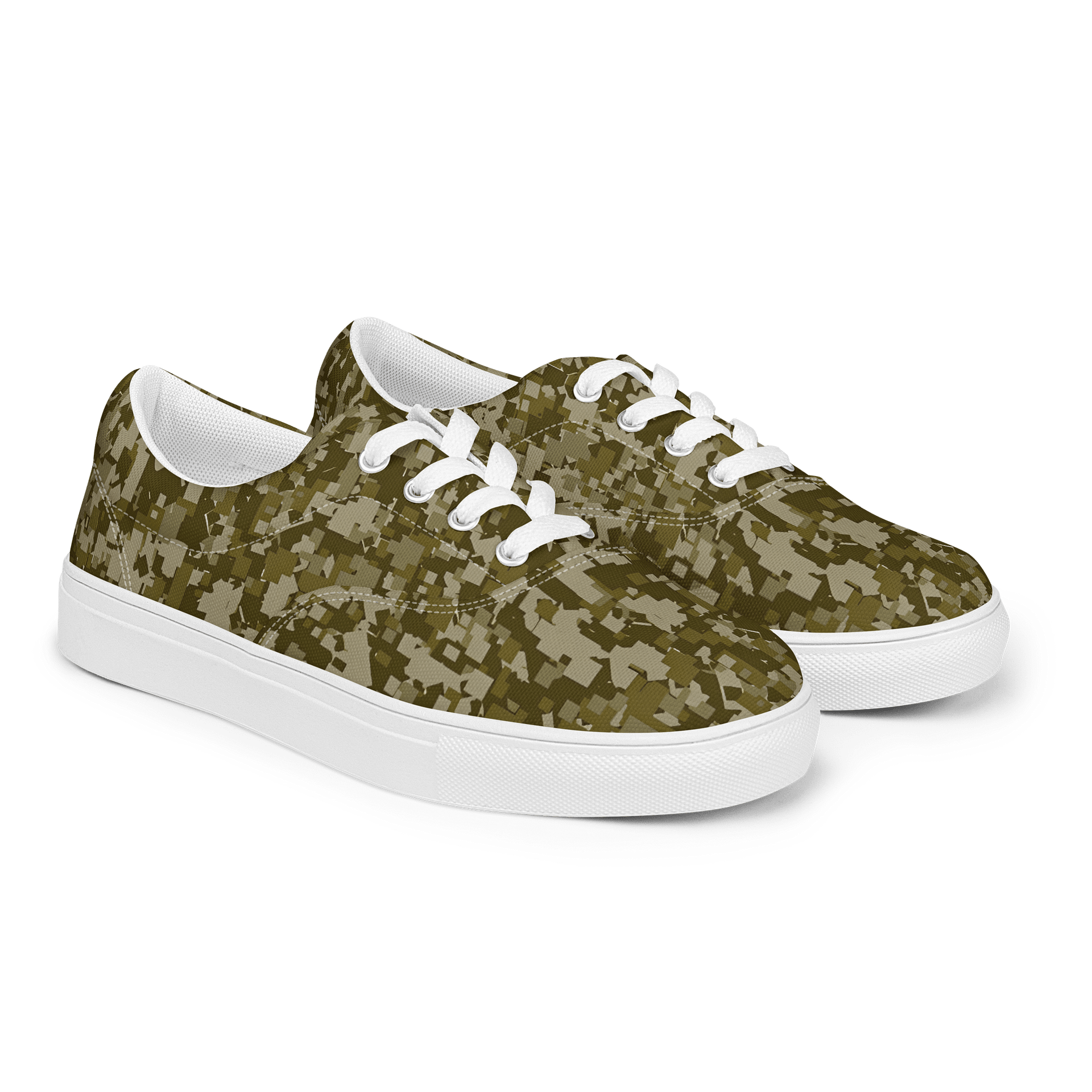 Women's Tactical Chic Camo Canvas Sneakers product image (3)