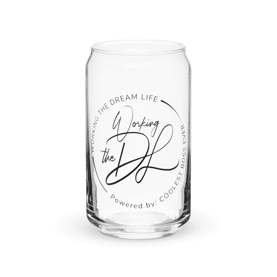 Can-Shaped Glass Tumbler – Coolest Boss Ever | Sleek, Trendy & Leadership-Approved product image (6)
