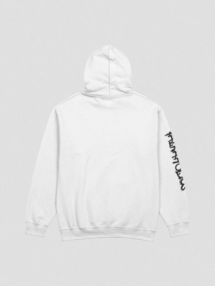 T4P Hoodie, White/Black (Gildan Classic) product image (2)