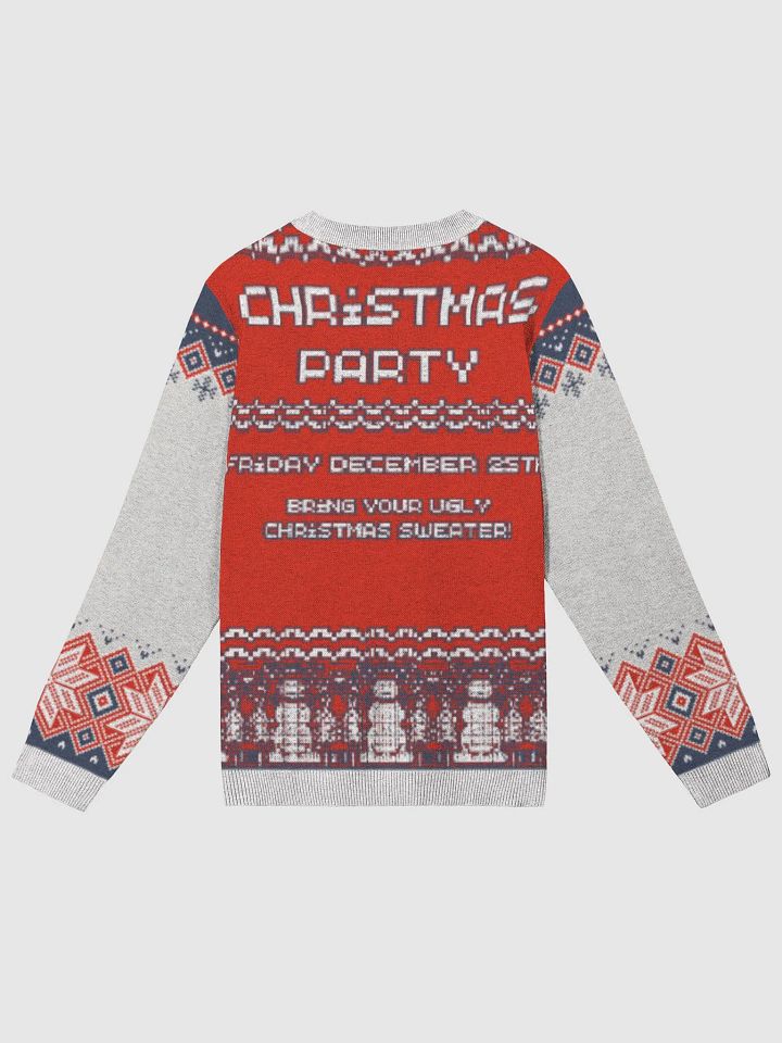 Ugly Christmas Sweater Digital Design Template product image (7)