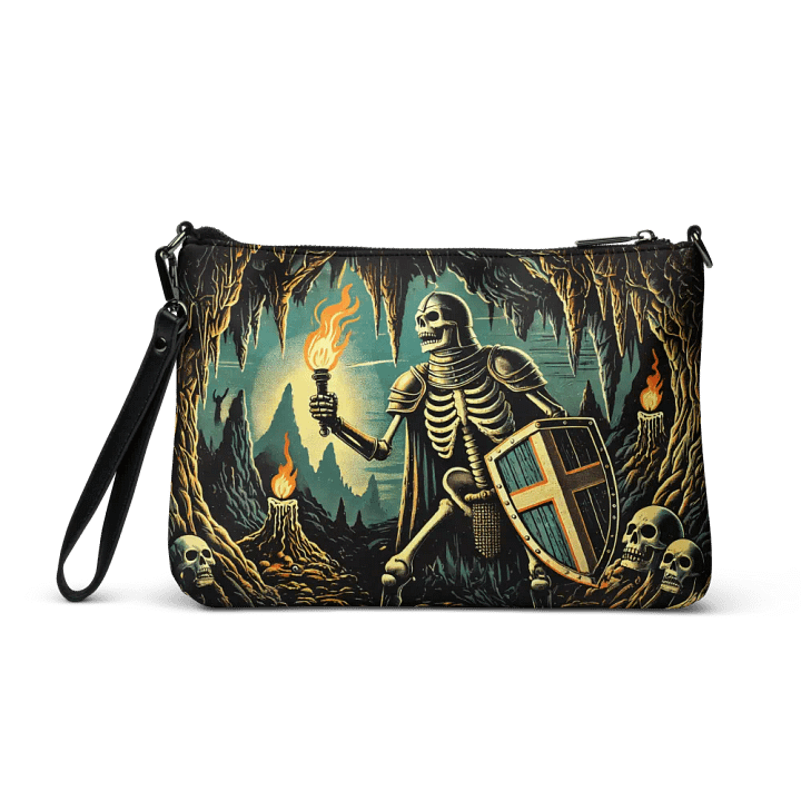 Skeleton Knight Explorer Crossbody Bag - Spooky Monster Purse product image (2)