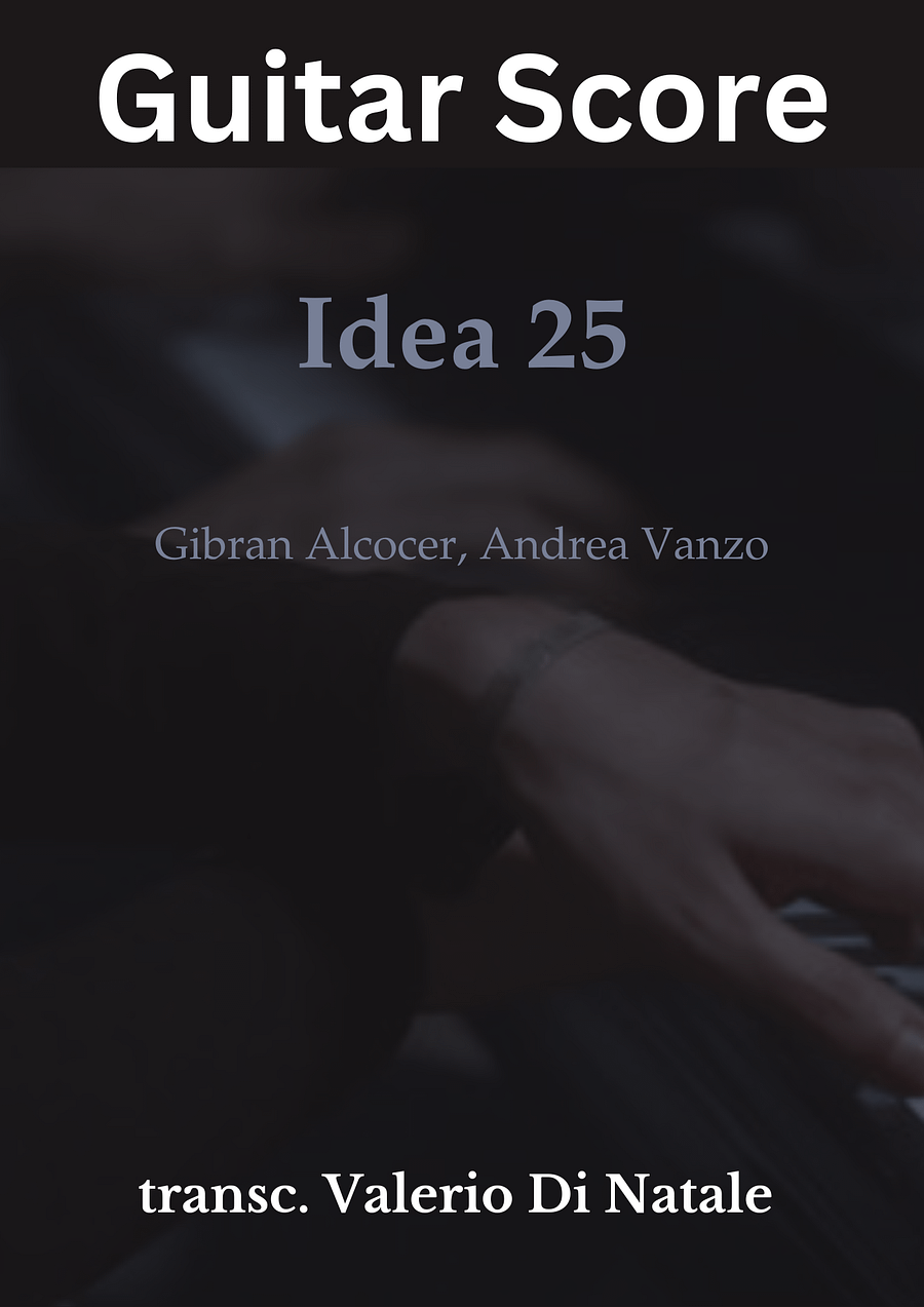 Idea 25 by Gibran Alcocer, Andrea Vanzo product image (1)