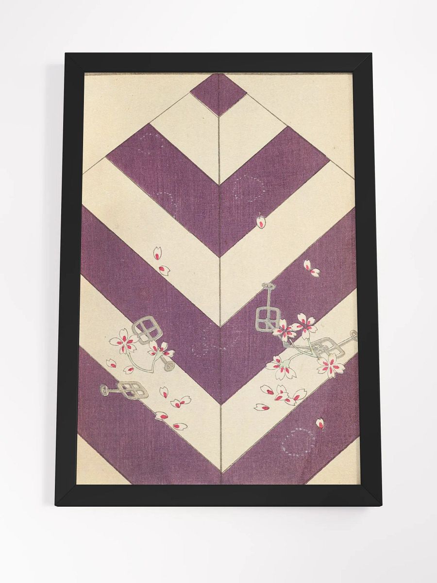 Enchanted Chevron Floral Print | Nuqtuh. product image (4)
