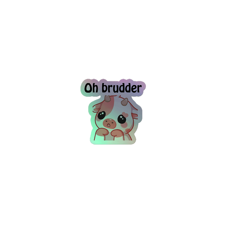 Oh brudder sticker product image (1)