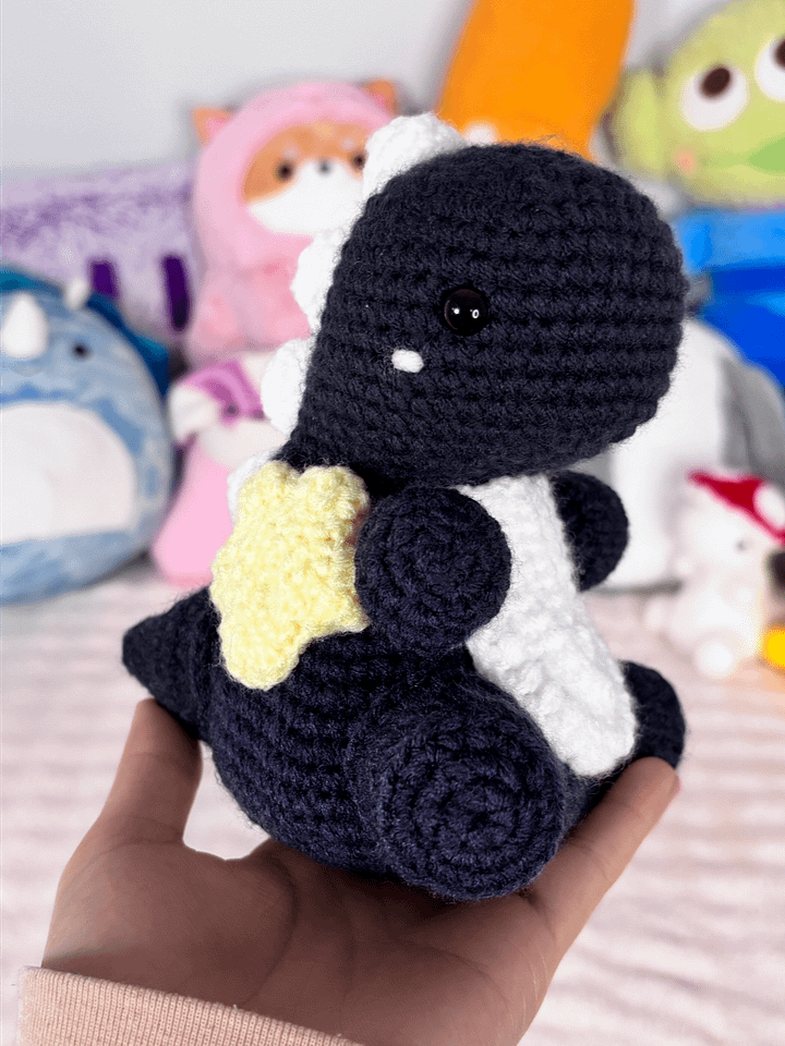 Novawee ✨- Chubby Star Dinosaur Plushie product image (2)