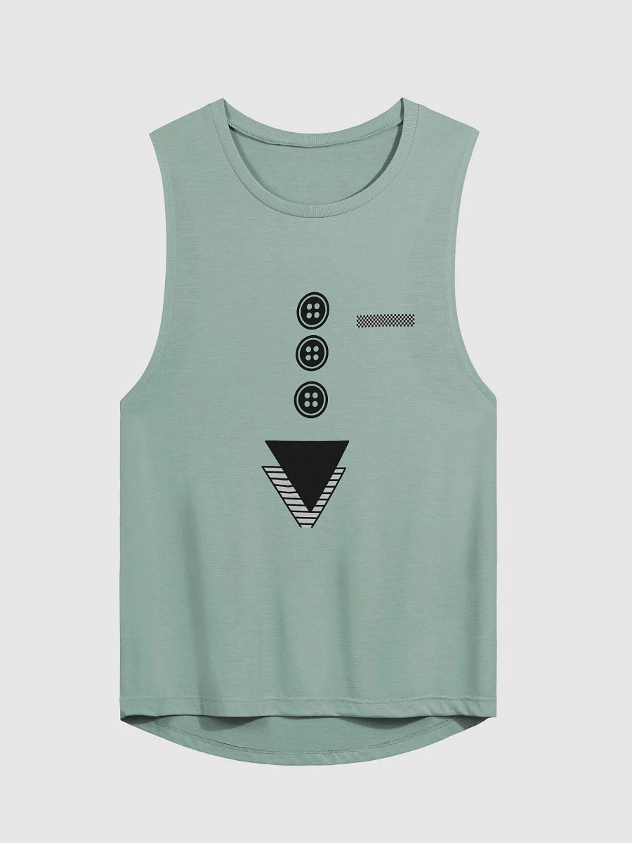 Triangles with buttons and hankie Women's Flowy Muscle Tank product image (4)
