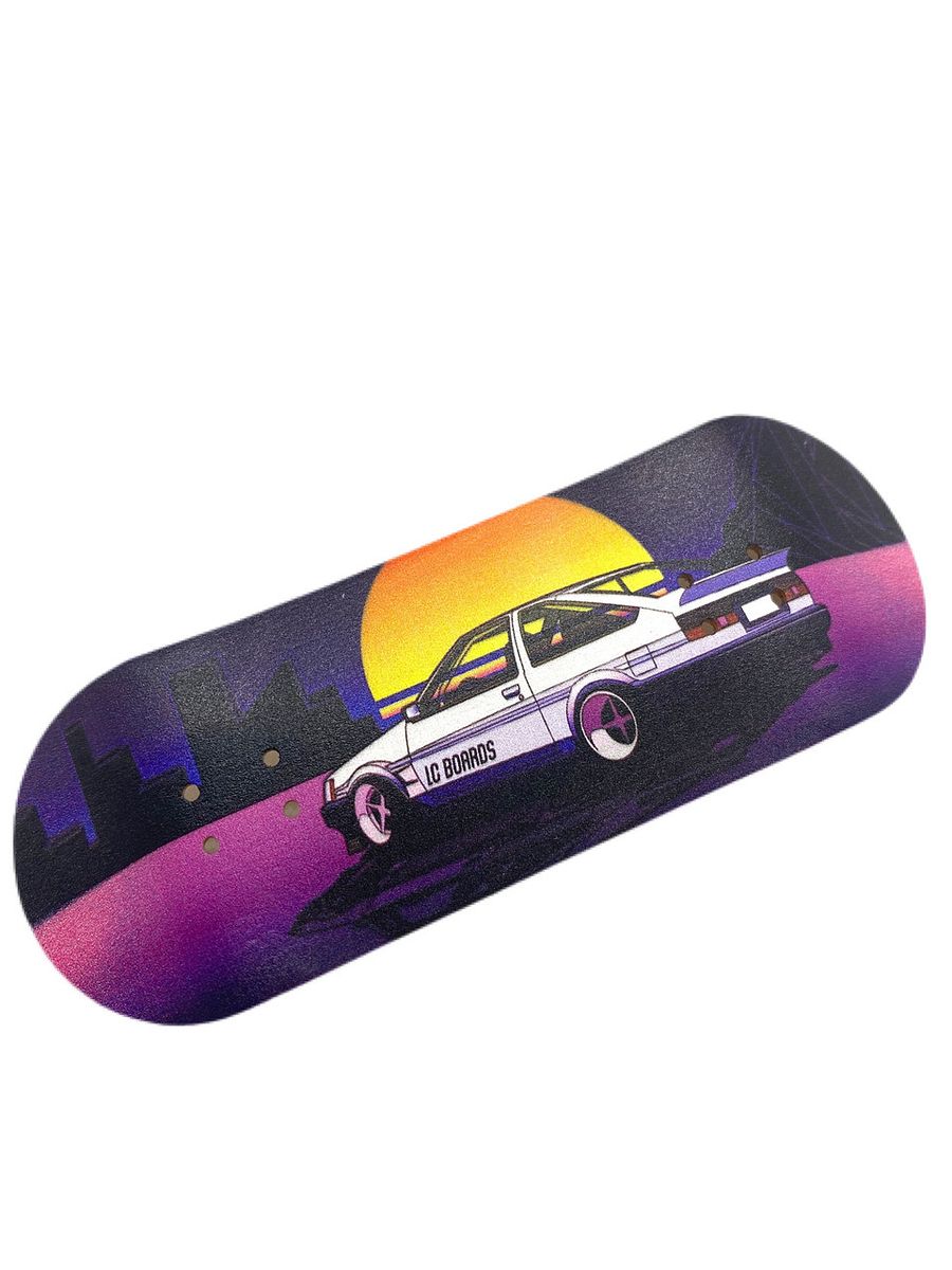 LC BOARDS FINGERBOARDS 98X34 '86 GRAPHIC WITH FOAM GRIP TAPE product image (1)