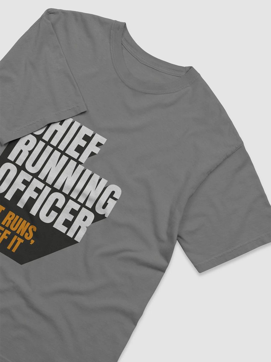 CHIEF RUNNING OFFICER Cotton Tee product image (5)