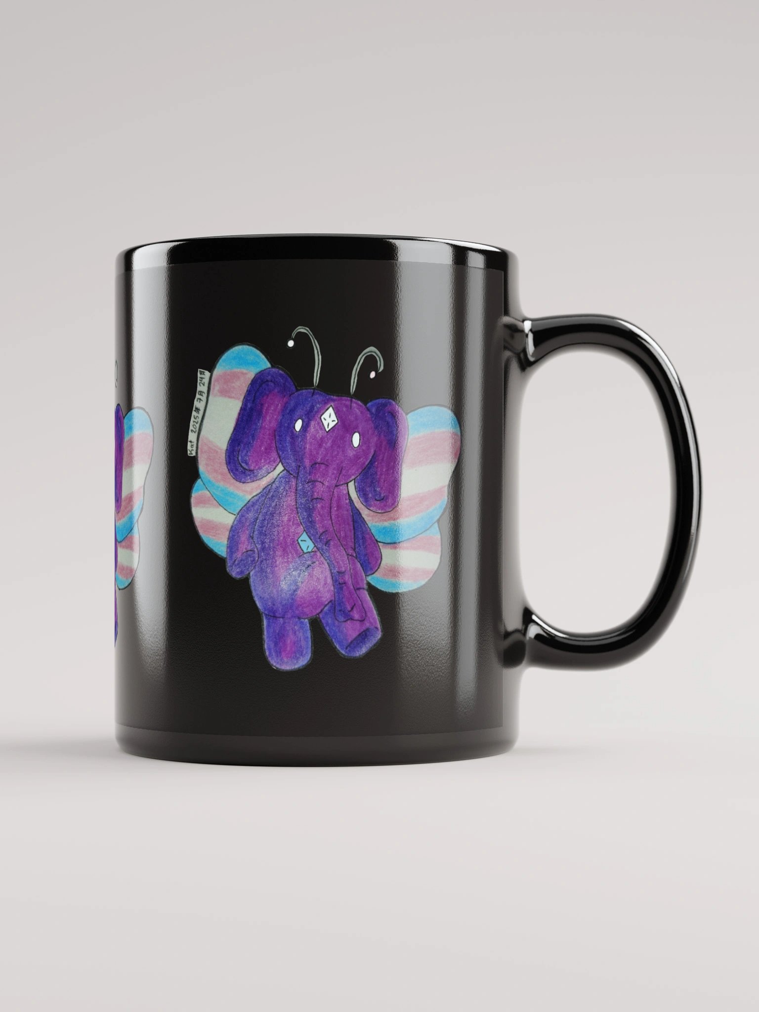 Elephant Fairy Mug Glossy product image (2)