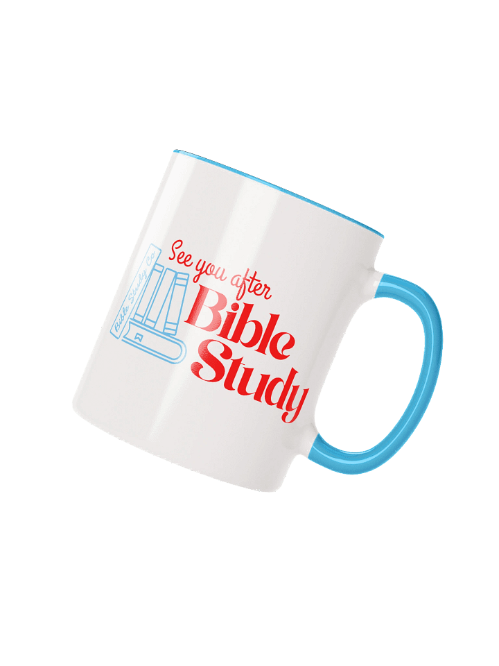 Bible Study Mug - Blue product image (4)