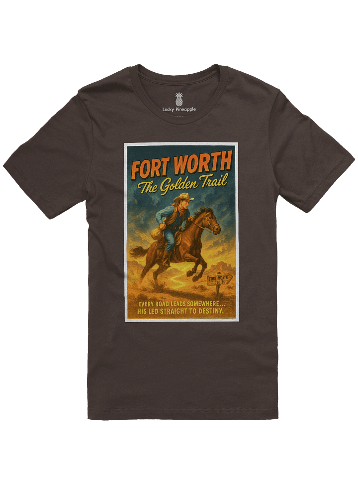 Fort Worth, Texas Vintage Cowboy Concert Tee Fit Unisex T-Shirt product image (13)