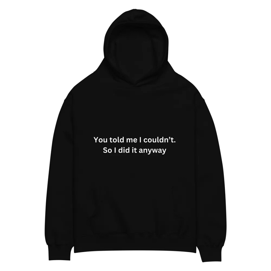 MELODIQUE Brand Quote Hoodie product image (2)