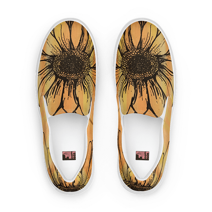"Sunflower" Canvas Slip On Shoes (Women's) product image (1)