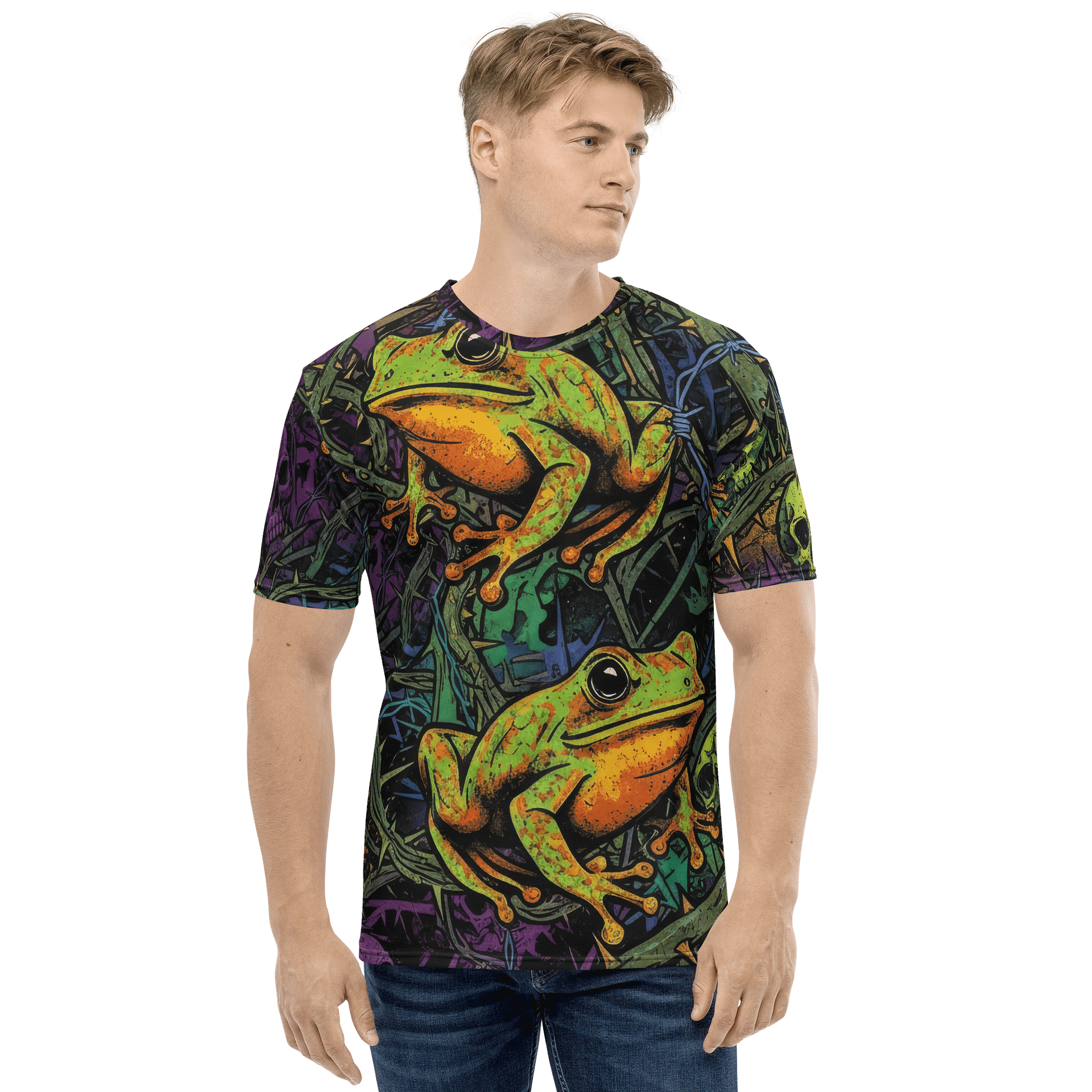 Crashout Report Toad Apocalypse All-Over Tee product image (1)