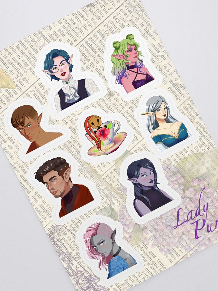 Lory Tori's Story Stickers Sheet! product image (1)