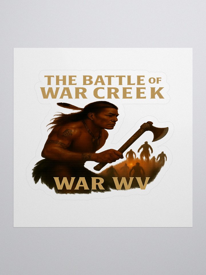 War Creek Warrior Kiss Cut Stickers product image (1)
