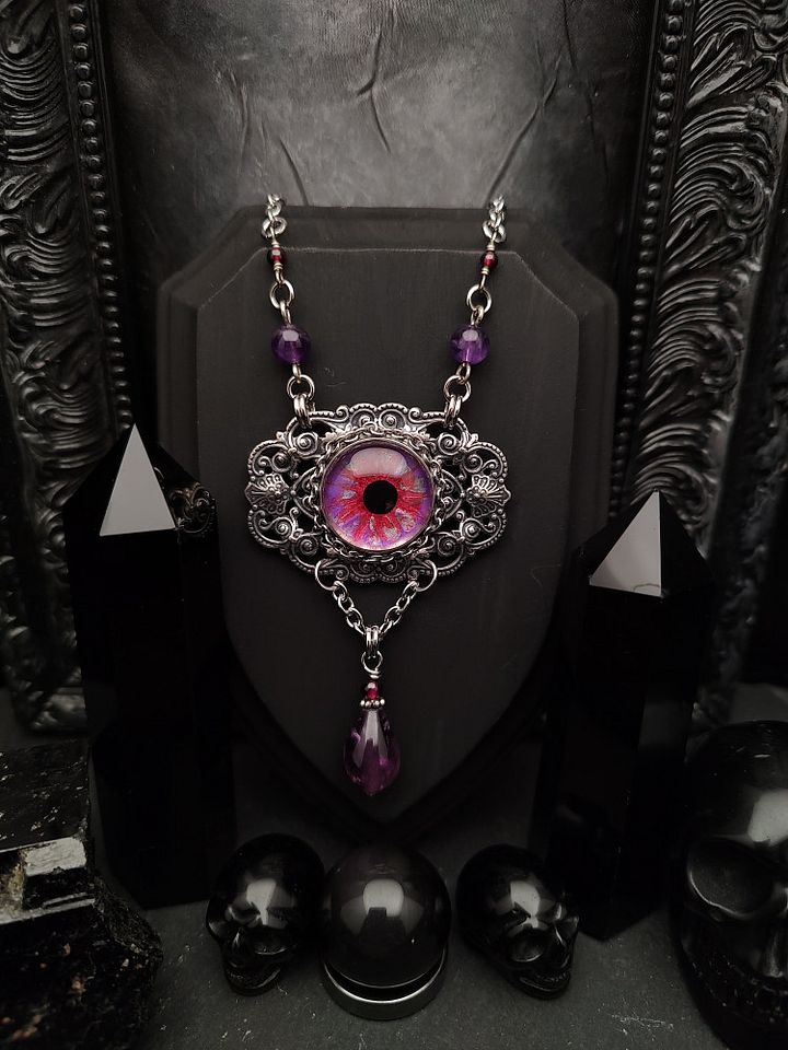 Eye Painted Amulet - VioletFlare product image (2)