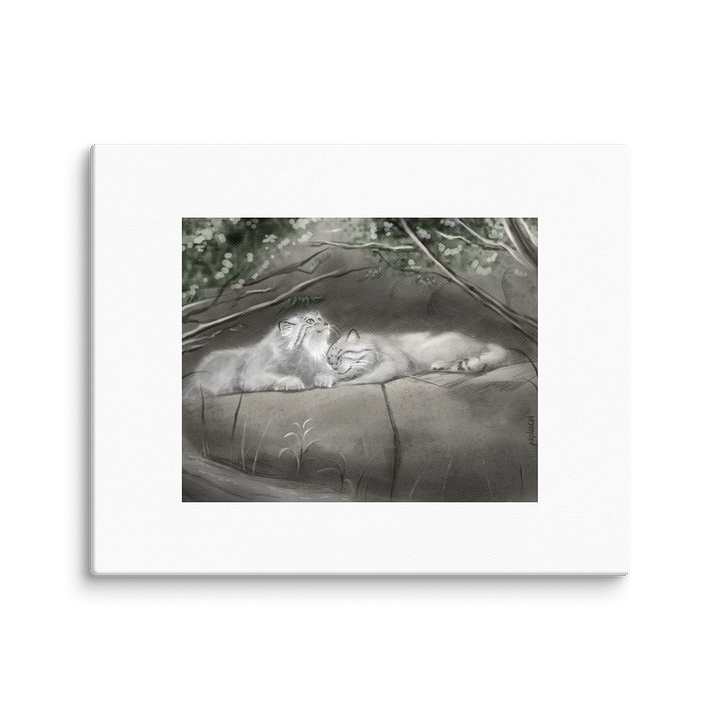Bol & Polly Tribute (Color) - Print Over Canvas product image (1)