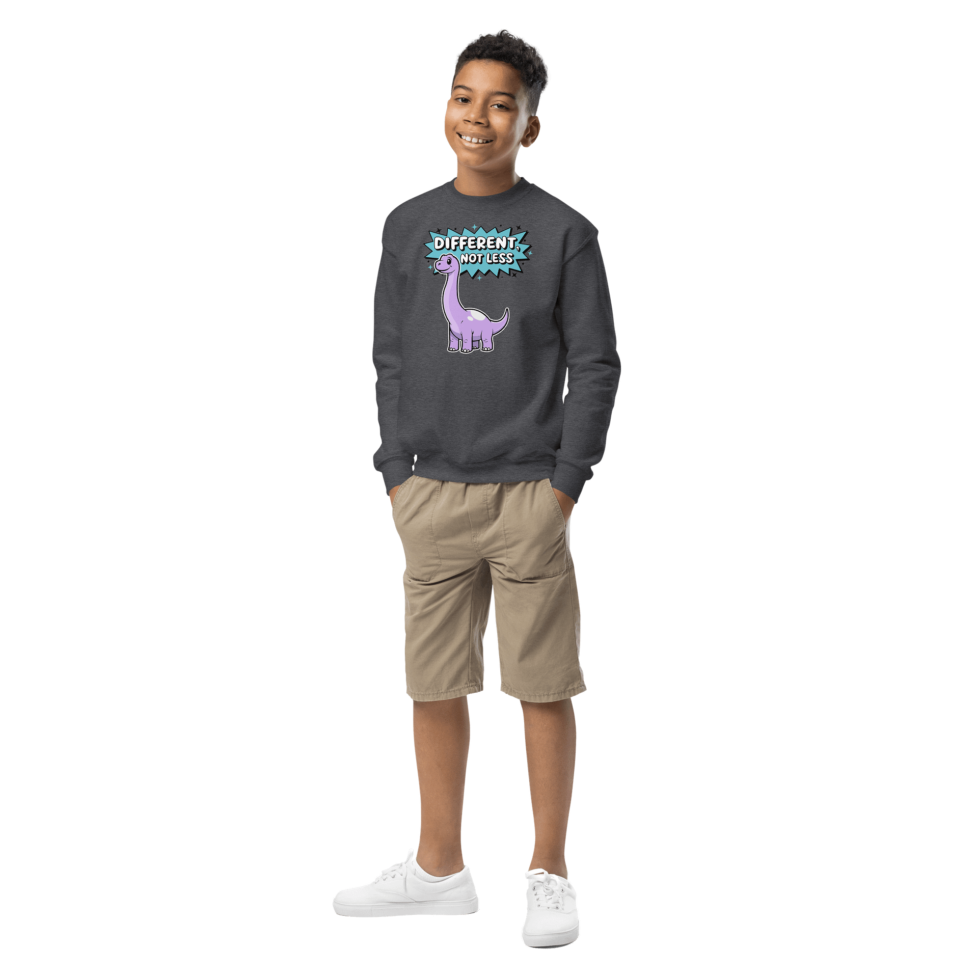 Different, Not Less - Daisy Youth Crewneck product image (1)