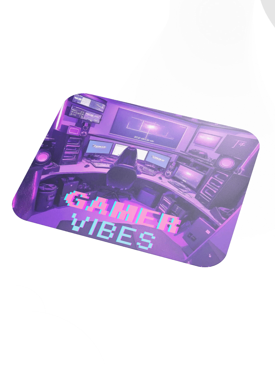 Neon Gamer Vibes Mouse Pad product image (3)