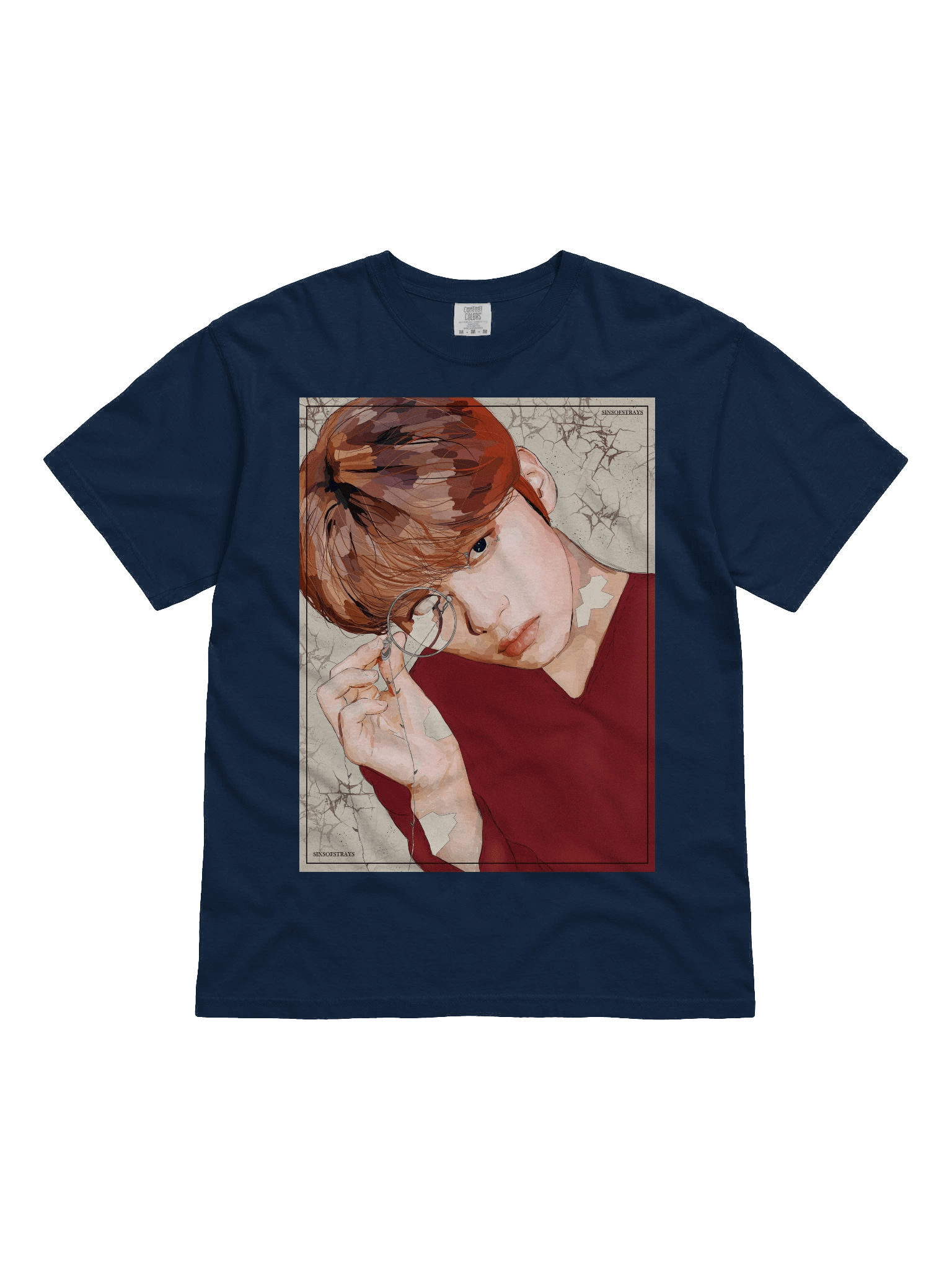 Cracked Minho T-Shirt product image (1)