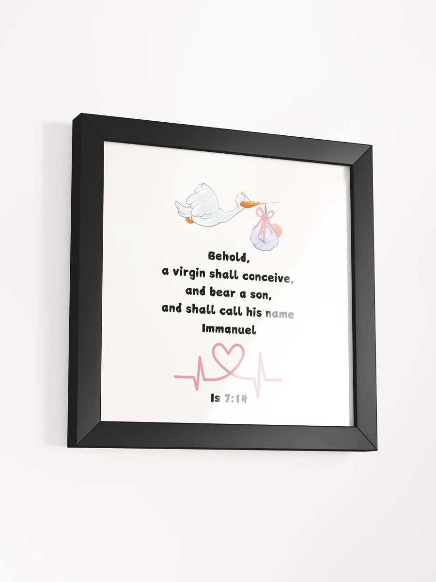 Is 7:14 Wall Frame product image (4)
