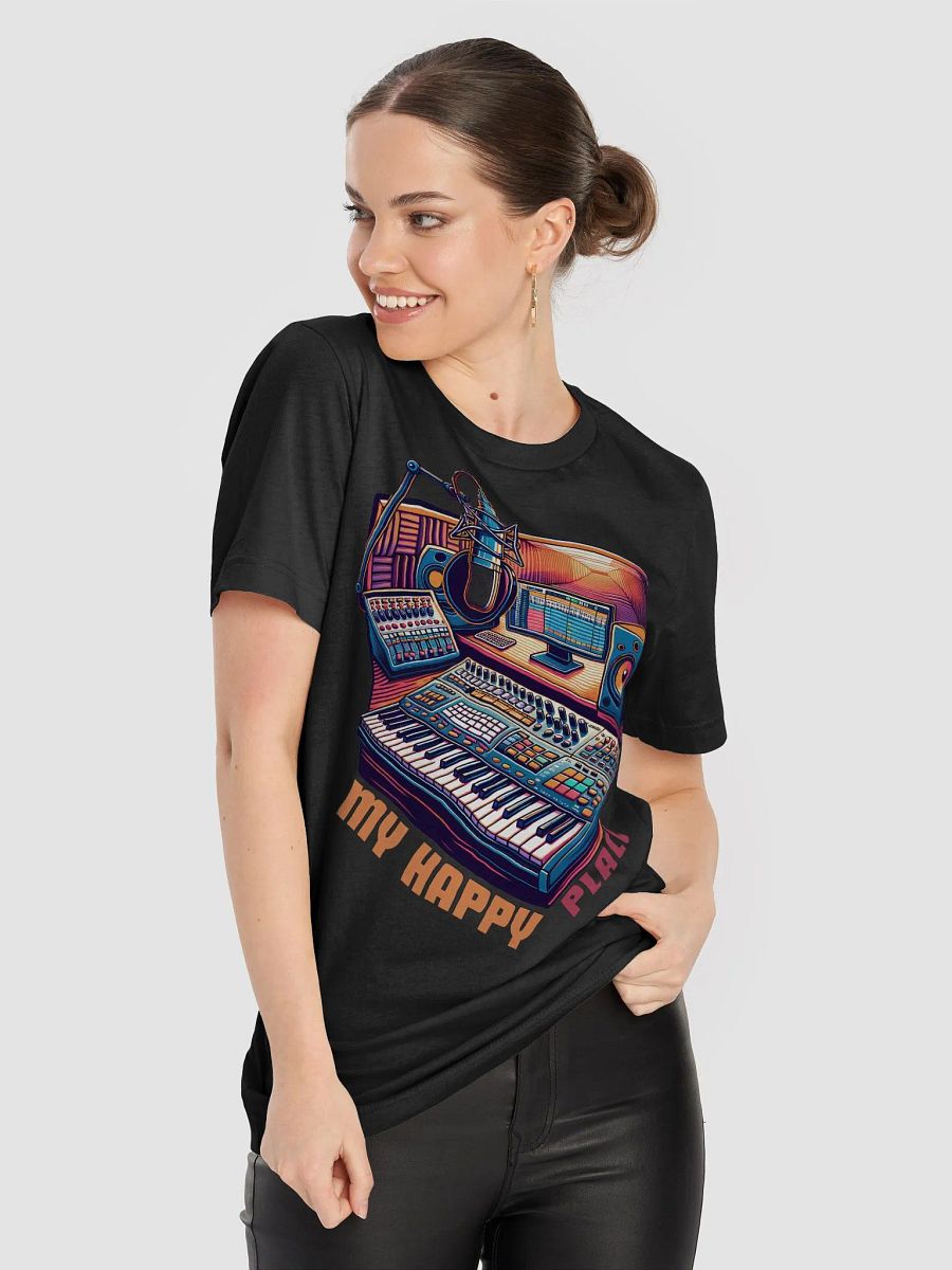 "My Happy Place" T-Shirt (Dark Colors) product image (8)