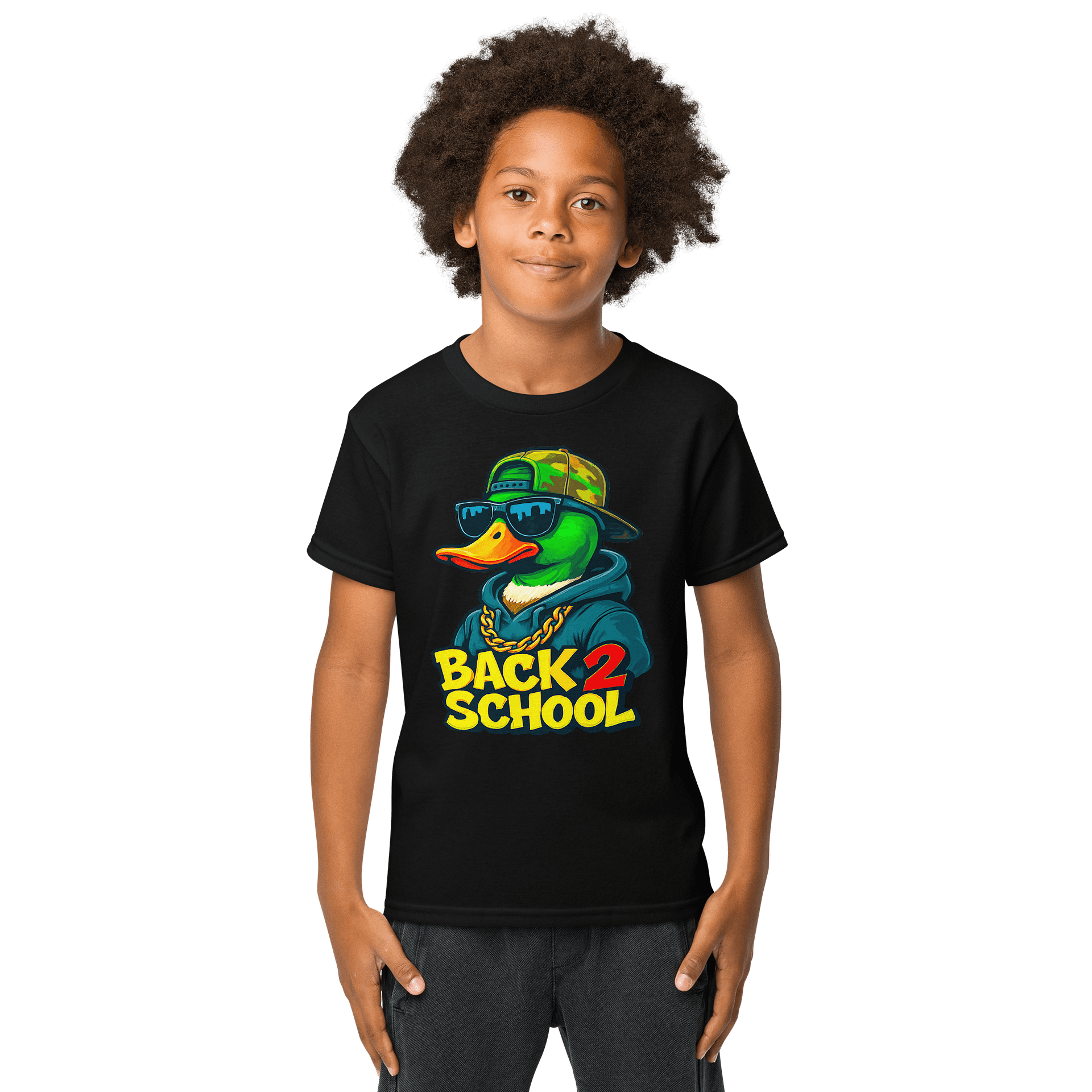 Quirky Duck Back 2 School Youth Tee product image (1)