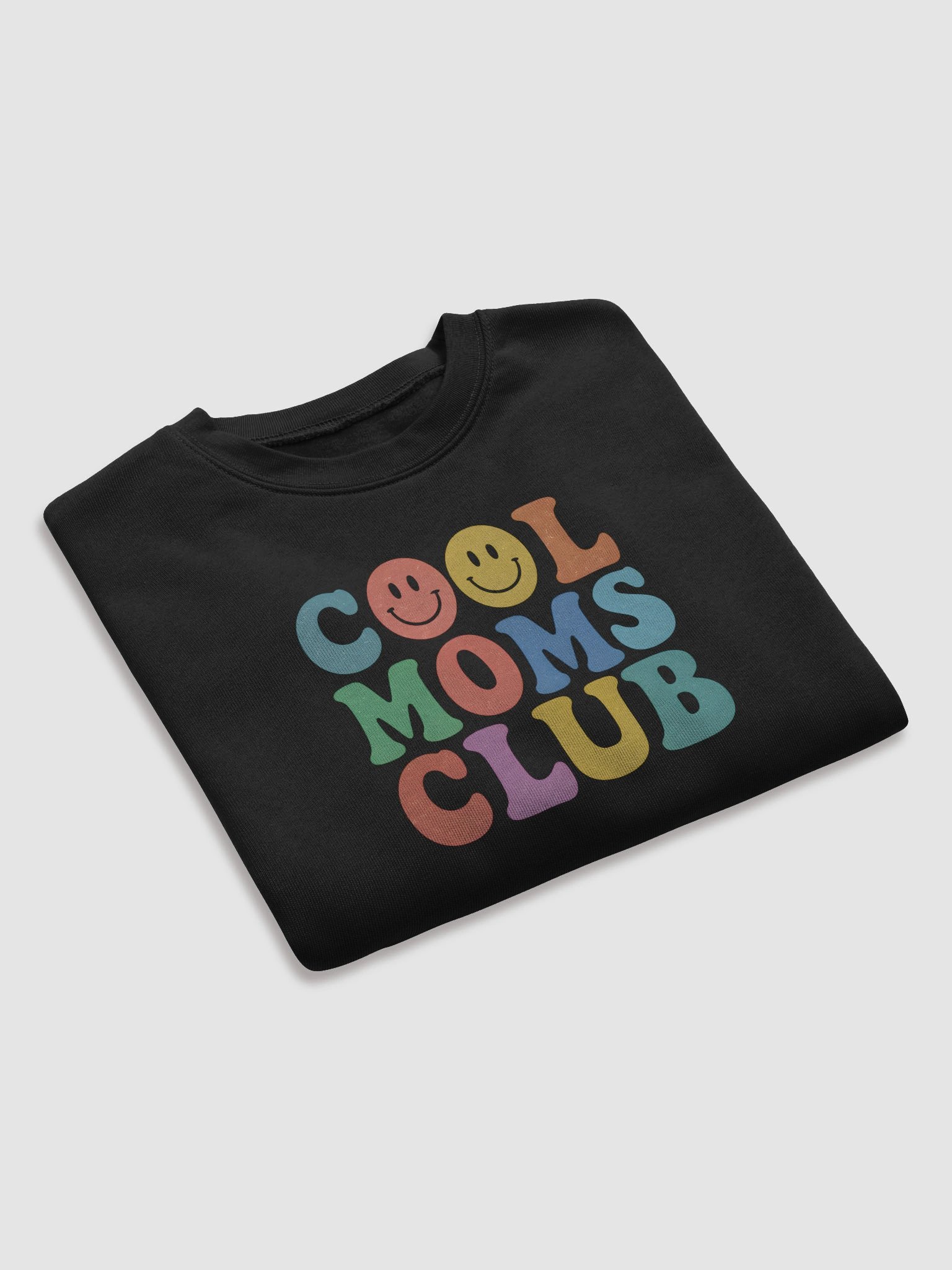 Cool Moms Club Crop Top | Retro Color Pop Mom Tee | Cute & Fun Mother’s Day Gift product image (7)