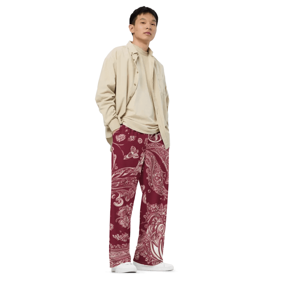 MAROON PAISLEY product image (3)