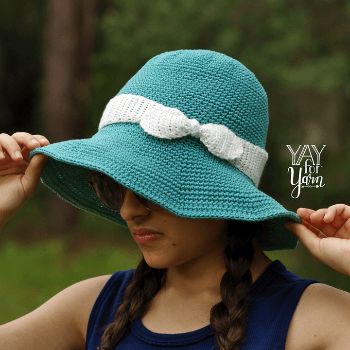 Summer Sunhat - PDF Crochet Pattern & Video Tutorial product image (1)