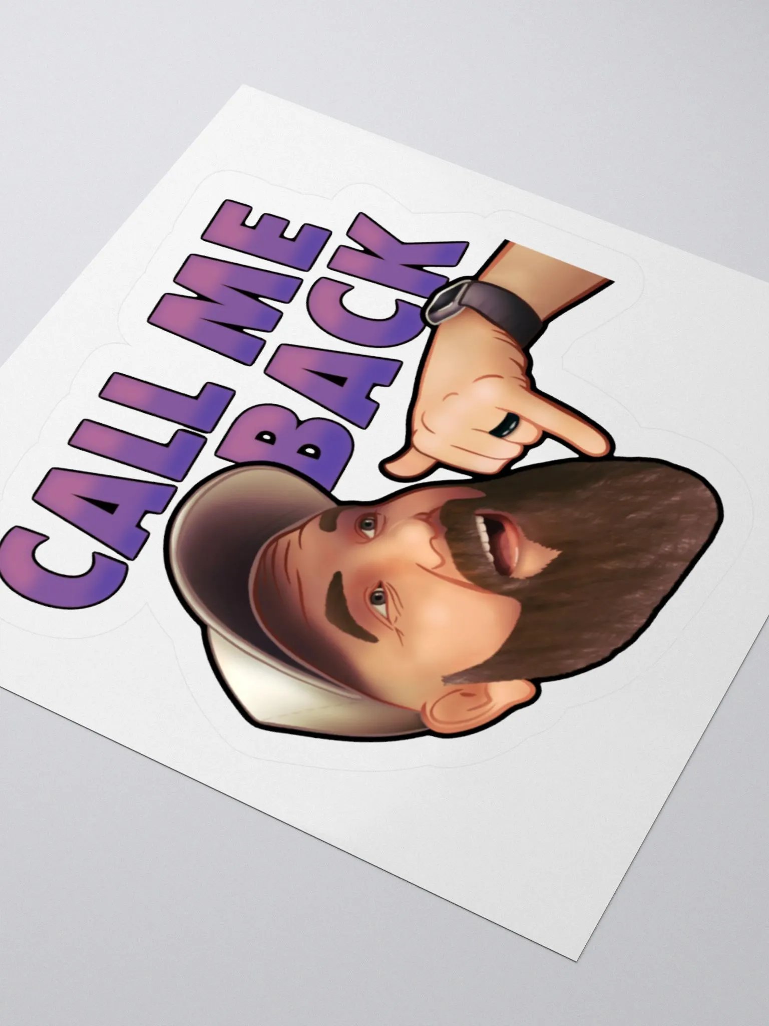Call Me Back Emote Sticker product image (7)